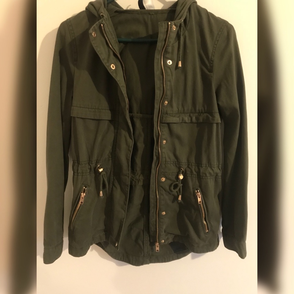 H&M army green jacket
